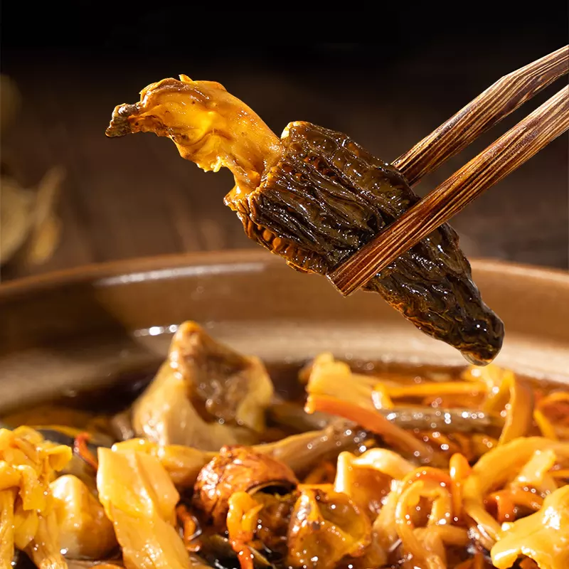 【七彩野生菌湯包】鮮香濃郁，菌體肥嫩，當季乾貨，自然曬乾無硫熏，煲湯首選！