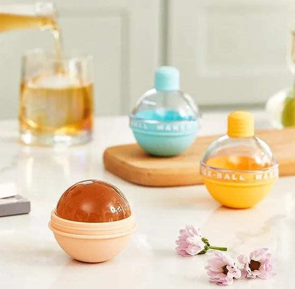 創意小燈泡冰球模具/6cm大冰球，慢慢融化/輕鬆脫模，不易融化